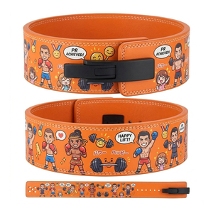 Ceinture de levage à levier pour hommes et femmes, soutien lombaire et dorsal pour la musculation et le fitness, ceinture de levage en cuir PU - Product Image 3