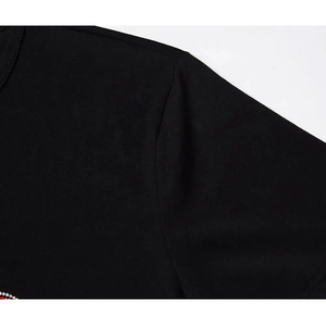 T-shirt pour homme en jersey 100% coton, haute qualité, design personnalisé, coupe classique, services OEM, prix raisonnable, motif uni, style streetwear - Product Image 4