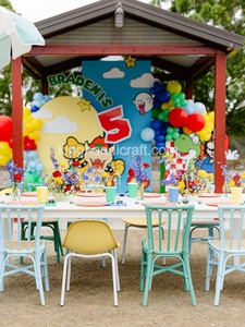 Location de chaises pour enfants en rotin faites à la main pour événements de mariage, sièges pour enfants en osier naturel pour fêtes d'anniversaire, cérémonies et décoration - Product Image 5