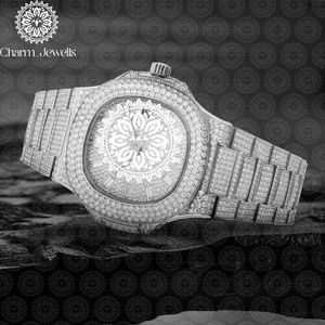 Reloj Charm_Jewells de Lujo en Acero Inoxidable, Caja Redonda de 38 mm, Movimiento de Cuarzo Analógico, Esfera Luminosa, Cierre Plegable, Unisex - Product Image 1