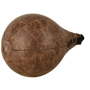 Ballons de frappe MMA cousus main avec coutures apparentes, en cuir PU et cuir de vachette vintage, faible MOQ - Product Image 3