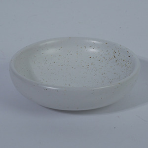 Plato para Salsas de Cerámica Blanca con Diseño Zen Asiático de 7.5x2.5cm para Restaurante, Hotel, Vajilla Japonesa, para Salsa de Soya y Vinagre - Product Image 4