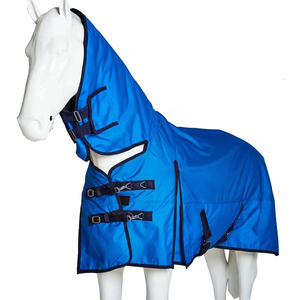 Custom Professional Lightweight Waterproof Windproof Horse <b>Rugs</b> with Nylon Lining High Quality Wholesale - Product Image 6