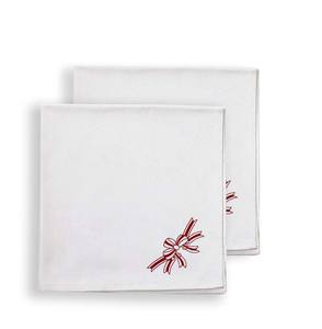 Servilletas de Algodón Orgánico 100% Natural con Diseño Bordado de San Valentín, Mantelería para Mesa de Comedor para Hoteles, Diseño Personalizado - Product Image 5