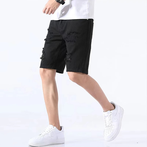 Shorts pour hommes en toile délavée unie, design décontracté et personnalisé, dernière collection, écologiques, respirants, imperméables, coupe-vent, taille haute - Product Image 5