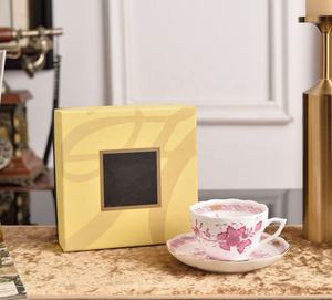 Juego de Tazas y Platos de Porcelana Ecológica con Diseño de Hojas Verdes, Estilo Clásico, para Té de la Tarde y Regalos para Hoteles - Product Image 6