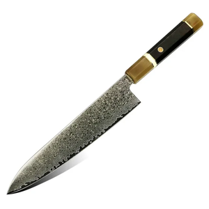 Hot Selling Professional Stainless Steel Handmade Chef <b>Knife</b> <b>Set</b> Eco-Friendly Resib Wood Handle Three-piece Right Hand Kitchen - Product Image 4