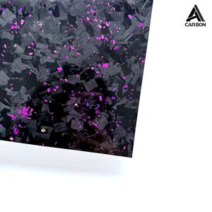 Prix usine forgé Composite 3K sergé à armure toile plaque de carbone feuille de Fiber de carbone carbone coloré feuille de Fiber de carbone - Product Image 1