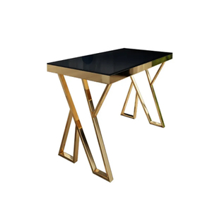 New Design Modern Rectanglur Dining <b>Tables</b> With <b>Marble</b> <b>Top</b> Luxury Dining <b>Table</b> 6 Seater Metal Dining <b>Table</b> X Shape Metal Base - Product Image 1