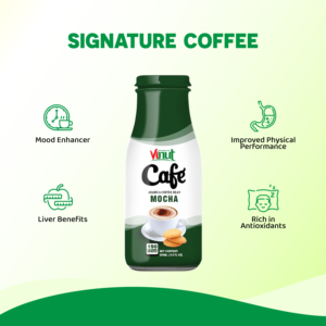 เครื่องดื่มกาแฟมอคค่า (เมล็ดกาแฟอาราบิก้า) 280มล. ตัวอย่างฟรีขายร้อนฉลากส่วนตัวซัพพลายเออร์ขายส่ง (OEM, ODM) - Product Image 3