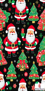 Custom Printed Polyester Sarong Christmas 2026 Beach Cover Up Women Resort Poolside Travel Wear Lightweight Quick Dry OEM ODM - Product Image 5