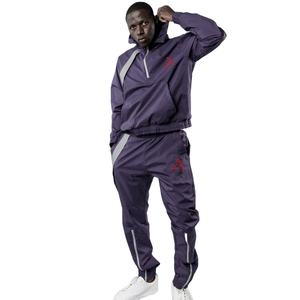 Qualité personnalisable Survêtement pour homme Respirant French Terry Couleur unie Logo personnalisé Survêtement vierge pour homme grande taille pour l'hiver - Product Image 2