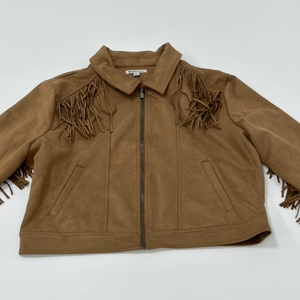 OEM Fringe Leather <b>Jacket</b> <b>Men</b> Western Cowboy <b>Suede</b> Tassel Coat Fashion Motorcycle Biker Outerwear Wholesale Manufacturer - Product Image 6