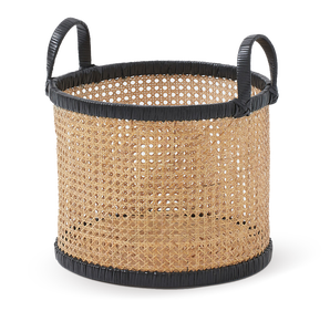 Cesta de Almacenamiento de Bambú y Ratán de Primera Calidad, Tejida a Mano, Diseño Rústico, Ecológica, Personalizable, Organizador Natural para el Hogar - Product Image 3