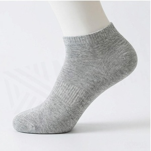 Crew <b>Socks</b> Geometric Pattern Blue Breathable <b>Running</b> <b>Socks</b> for Adults Spring Season - Product Image 3