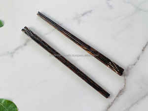 Palillos de madera sin astillas, duraderos, hechos a mano, utensilios reutilizables sostenibles para chefs profesionales y hoteles para fiestas - Product Image 2