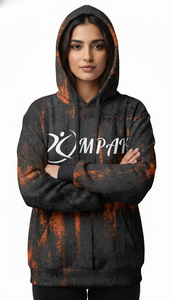 เสื้อฮู้ดดี้โอเวอร์ไซส์สไตล์ลำลองสำหรับทุกเพศ พร้อมลายพิมพ์ซับลิเมชั่นคุณภาพสูง สำหรับคอลเลคชั่นสตรีทแวร์ - Product Image 3