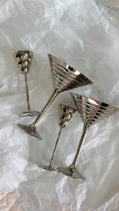 2 Copas de Martini de Acero Inoxidable de Lujo, Diseño de Águila Dorada Hecho a Mano, Irrompibles, para Fiestas, Diseño Personalizado - Product Image 6