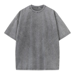 T-shirt personnalisé à manches courtes en toile 100 % coton épais blanc, sérigraphié sur le devant, coupe ajustée, séchage rapide, col rond uni, coupe classique - Product Image 1