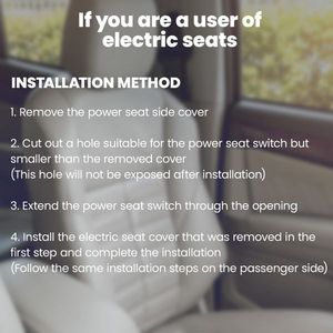 4X Front Gray Leather Seat Cover Fit for 2003-2006 Chevy Silverado GMC Sierra Cars - Product Image 4