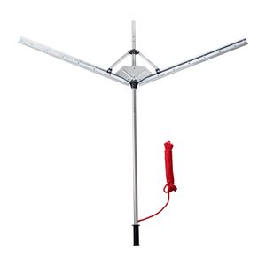 Diserbatrice Manuale per Piante Acquatiche di Laghi e Stagni, Lame in Acciaio Resistente con Larghezza di Taglio Massima di 62 Pollici, Taglierina Affilata e Rastrello in un Unico Strumento - Product Image 3