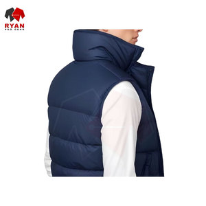 เสื้อกั๊กพัฟเฟอร์ผู้ชาย น้ำหนักเบา แบบมีซับใน ไม่มีแขนเสื้อ  รับสั่งทำสีและขนาดตามต้องการ - Product Image 3