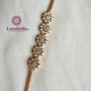Fashion Body Chain Diamond Replica Mugappu Chain - Product Image 2