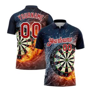 เสื้อทีมแขนสั้นแบบสั่งทำพิเศษสไตล์วินเทจ ผ้าสแปนเด็กซ์/โพลีเอสเตอร์ ระบายอากาศได้ดี แห้งเร็ว ผ่านกระบวนการซับลิเมชั่น - Product Image 1