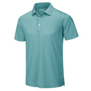 เสื้อโปโลชายคุณภาพพรีเมียม แขนสั้น ผ้าฝ้าย 100% ไซส์ใหญ่ สีพื้น ผ้าเนื้อนุ่มสบาย เสื้อโปโลชาย - Product Image 1