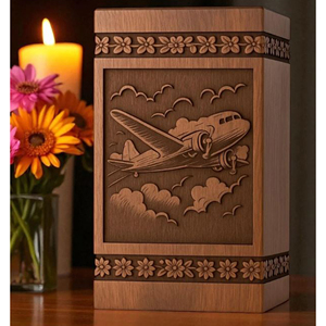 Custom Engraved Wooden Resin Urn <b>Box</b>: <b>Pet</b>/Human <b>Memorial</b> Keepsake urn <b>Memorial</b> Keepsake by AYAANS - Product Image 4