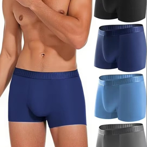 Breathable <b>Men</b> Underwear Comfortable <b>Men</b> <b>Trunks</b> Soft Stretch Boxer Shorts <b>Men</b> Seamless Underwear Elastic waist <b>men</b> <b>trunk</b> underwe - Product Image 1