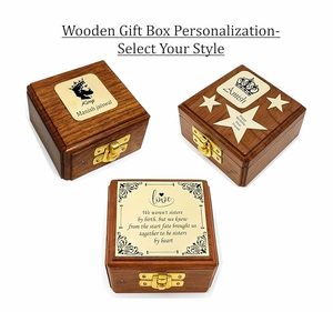 Gold-Plated Zinc Pocket Watch Chain Wooden Box Antique Theme Etched Design Collectible <b>Clock</b> <b>Digital</b> Printing Polished - Product Image 3