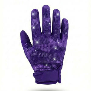 Rhinestone Wrist Length <b>Touch</b> <b>Screen</b> Sports <b>Gloves</b> Breathable Eco-Friendly Polyester <b>Men's</b> Football <b>Glove</b> NOVERA INDUSTRIES - Product Image 1