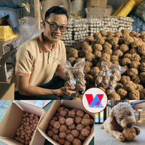 Jouet pour chien en boule de fibre de coco 100% naturelle - Biodégradable, résistant aux morsures, pour les chiens qui mâchent intensément, respectueux de l'environnement - Product Image 5