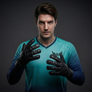 Ensemble de maillot de football à manches longues pour homme, dégradé, respirant, à séchage rapide, coupe ajustée, col en V - Product Image 5