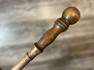 Bâton de marche en bois poli fait main écologique, léger, en bois massif, design rectangulaire personnalisé, sculpté, moderne, promotionnel - Product Image 6