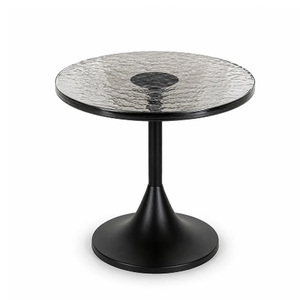 New Design Casted Glass Top <b>side</b> <b>Tables</b> Handmade Living Room Furniture <b>Round</b> Top Metal <b>Side</b> <b>Tables</b> - Product Image 4