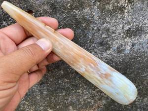 Luxury Polished Horn Shoe Horn Extra Long Shoe Dressing Stick Elegant Handmade Shoe <b>Helper</b> for Men Women Footwear Care - Product Image 3