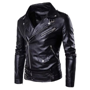 Veste en cuir de mouton faite à la main pour hommes, veste en cuir véritable sur mesure pour hommes, fabricant et fournisseur OEM du Pakistan - Product Image 5