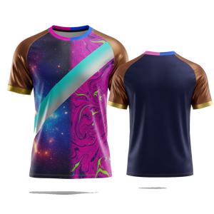 Camiseta Casual de Punto Sólido 100% Poliéster Sublimada Personalizada |   Camiseta de Fábrica con Cuello Redondo y Manga Corta, 180 Gramos - Product Image 1