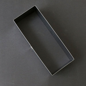 HESSED CUISINE Rectangle Mousse Ring Stainless Steel 20x8cm X5cm Long Handmade Mirror Polished Oven Safe <b>Cake</b> <b>Mold</b> Bread Terrine - Product Image 1