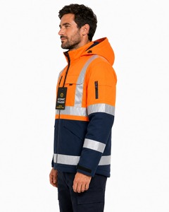 Chaqueta de Seguridad de Alta Visibilidad con Nuevo Diseño y Múltiples Bolsillos, Fabricada en Fábrica, Logotipo Personalizado Impreso, Chaquetas de Seguridad para la Construcción, Servicio OEM - Product Image 4