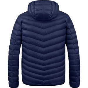 Stylish <b>Lightweight</b> <b>Men's</b> Puffer <b>Jacket</b> Coated Formal Super Soft Windbreaker Solid Color Pockets Spring Streetwear - Product Image 2