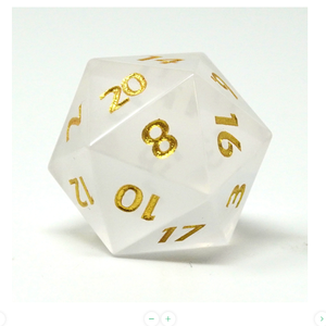 Dados de piedra de alta calidad, selenita, cristal natural, piedras curativas de reiki, piedras grabadas, juego de dados personalizados, cristal vikingo - Product Image 5