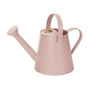 Arrosoir rose élégant avec long bec verseur et poignée, design métallique durable pour l'entretien des plantes d'intérieur et d'extérieur, outil de jardin élégant - Product Image 1