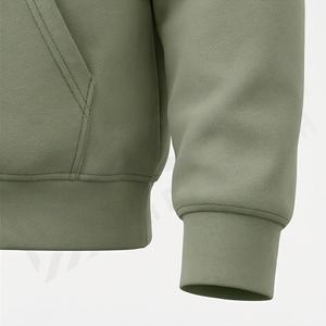 Sudadera con Capucha Personalizada para Hombre, Tejido Grueso, Lavado Ácido, Felpa Francesa, Remaches, 100% Algodón, Transpirable, Invierno, OEM, Nueva Moda Urbana, Color Sólido - Product Image 6