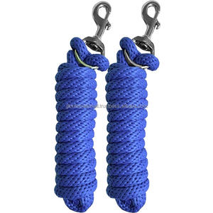Cuerda de plomo de algodón de último diseño de tendencia superior para caballo en muchos colores y tamaños personalizados a precio barato - Product Image 3