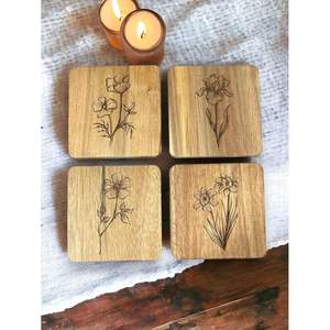 Posavasos Promocional de Madera para Vasos de Agua - Product Image 2