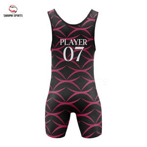 Venta al por mayor OEM: Ropa de compresión para hombre, Singlet de Powerlifting, Singlets de lucha libre personalizados para jóvenes de talla grande - Product Image 3
