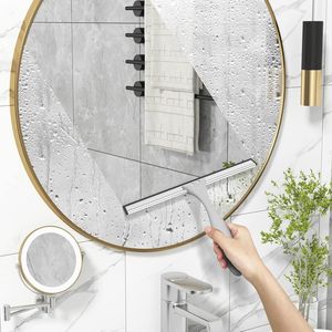 Spatola Multiuso da 10 Pollici con Gancio per Vetri Doccia, Finestre, Specchi, Piastrelle, Vetri Auto, per Pulizia di Porte e Finestre - Product Image 5